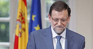 Rajoy, hoy en la firma de un pacto sobre sanidad. | Carlos Barajas