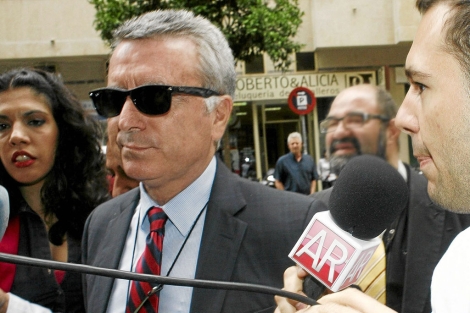 Ortega Cano llega al juicio por la cada en su finca. | E. Lobato