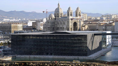 El Museo de las Civilizaciones de Europa y el Mediterraneo, en Marsella.