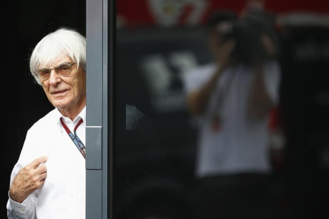 Bernie Ecclestone, magnate de la Frmula 1, en el paddock del GP de Nurburgring. | Reuters