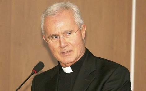 Monseor Scarano, detenido por presuntos delitos fiscales desde el Banco Vaticano.| E. M.