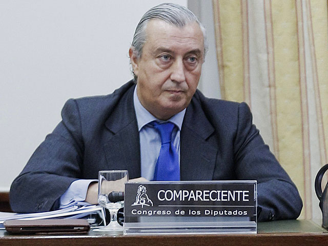 El presidente de Renfe, Luis Gmez-Pomar, durante su comparecencia. | Foto: Efe / Emilio Naranjo.