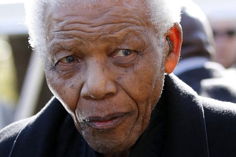 Nelson Mandela, en una imagen de archivo.| Afp