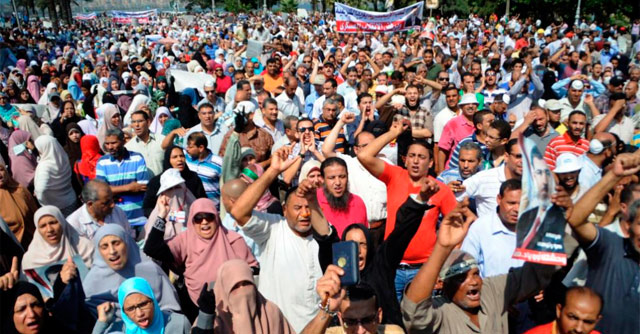 Protestas de los Hermanos Musulmanes en el Norte de Egipto. | Afp