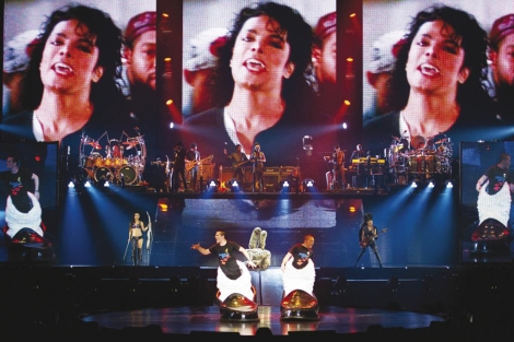 Un momento del espectculo 'Michael Jackson Inmortal World Tour' del Circo del Sol. | El Mundo