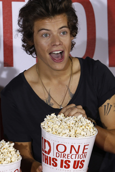 Harry Styles, de One Direction. | Reuters