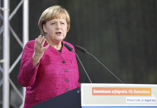 La canciller alemana Angela Merkel. | Efe