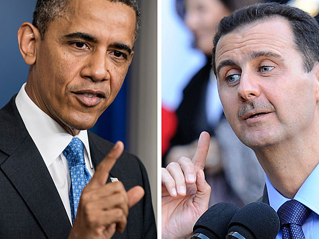 Los presidentes de EEUU, Barack Obama, y de Siria, Bachar Asad. | Efe