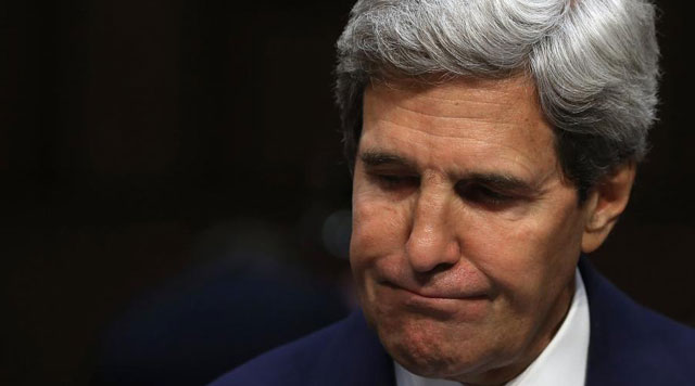 John Kerry en una comparecencia esta semana.| Afp