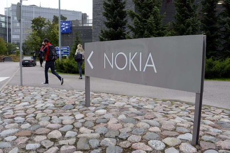 Las oficinas centrales de Nokia en Espoo, al oeste de Helsinki. | Afp