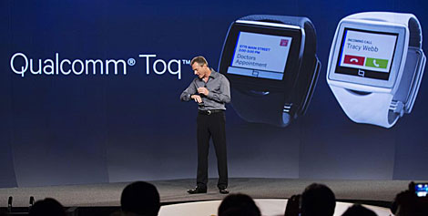 Presentacin de Toq, el reloj 'inteligente' de Qualcomm. | Reuters