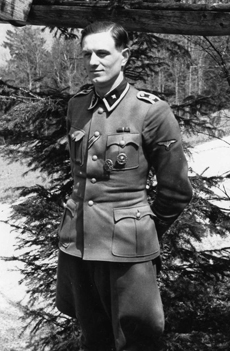 Rochus Misch, durante la etapa Nazi. | Afp