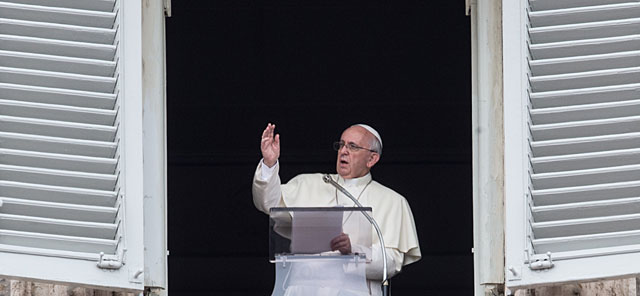 El papa Francisco, este domingo. | AFP