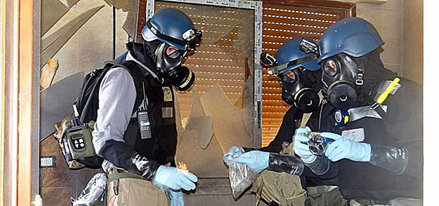 Los inspectores de la ONU recogen pruebas en Damasco. | Efe