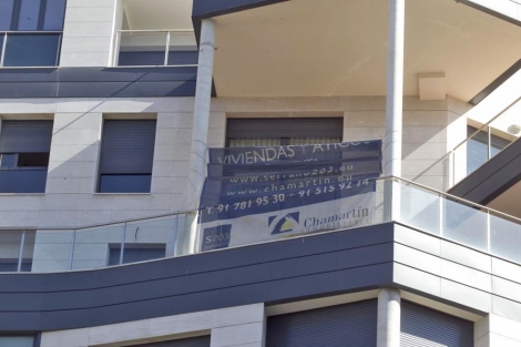 Imagen de archivo de un edificio de pisos nuevos en venta en Madrid. | Begoa Rivas