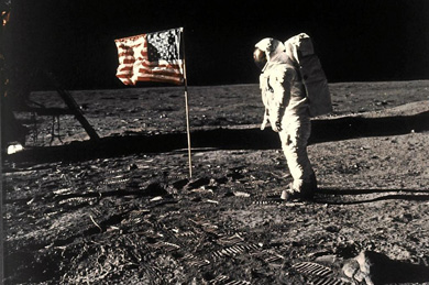 El astronauta Buzz Aldrin en la Luna (1969). | NASA