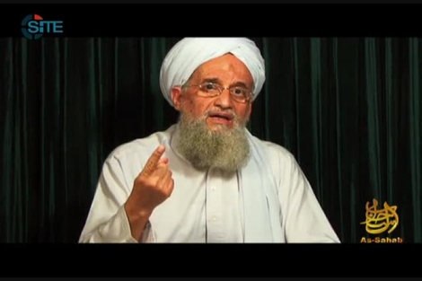 El líder de Al Qaeda, Aymán al Zawahiri en un vídeo de 2012. | Afp