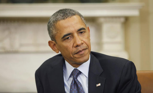 Obama, durante una reciente reunin en el Despacho Oval. | EFE