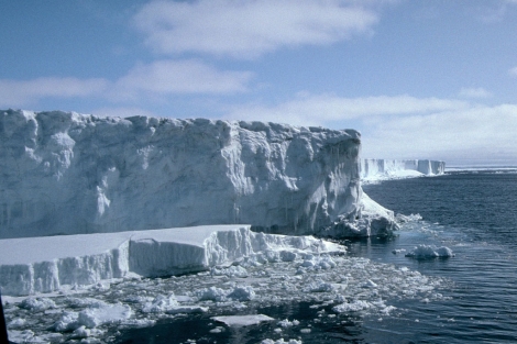 Desprendimiento de hielo en la Antártida. | Jonathan Bamber