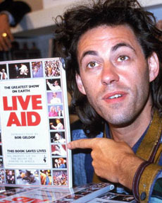 Bob Geldof, en 1985. | JR