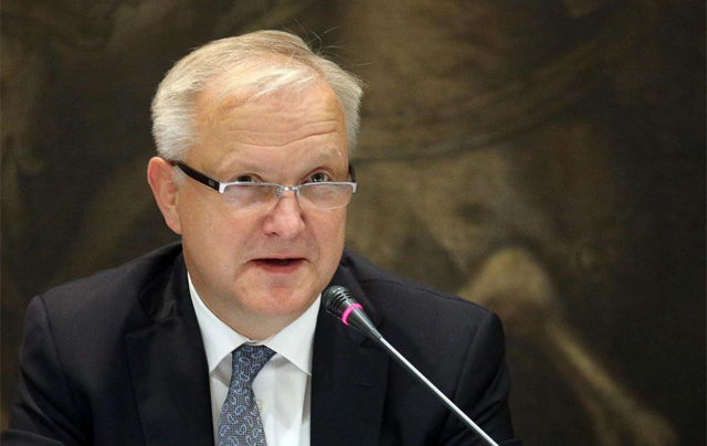 El vicepresidente de la Comisin Europea (CE) y responsable de Asuntos Econmicos, Olli Rehn. | Efe