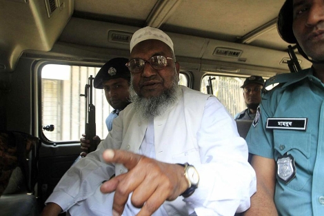 Abdul Quader Mollah el pasado mes de febrero. | Afp