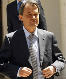 Arthur Mas, presidente de Catalua. | Javier Barbancho