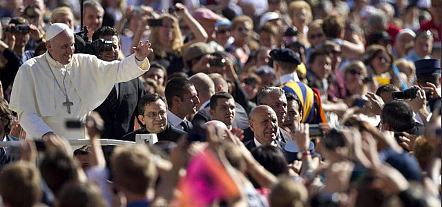 El Papa Francisco durante una audiencia en el Vaticano. | Efe