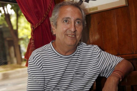 Jos Antonio Garriga Vela, en el caf Gijn. | ELMUNDO.es