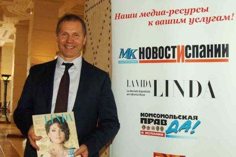 Alexander Surgutnov, de la revista rusa del corazn 'La Vida Linda'. | ELMUNDO.ES