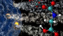 Los cometas aportan orgánicos a la Tierra. | LLNL
