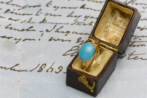 El anillo subastado por Sotheby's y adquirido por Kelly Clarkson en 2012. | Sotheby's