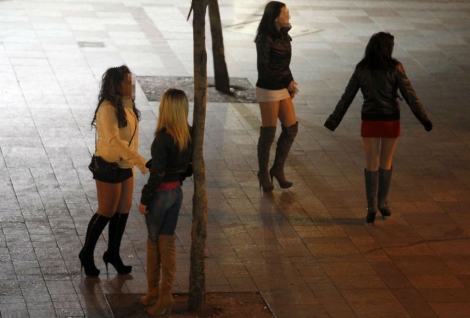 Prostitución en la calle Montera de Madrid. | A. Heredia