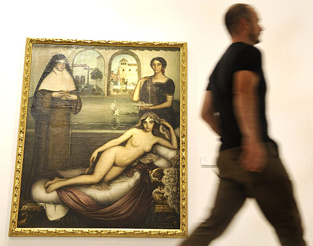 Uno de los ms famosos cuadros del pintor en la exposicin. | Efe