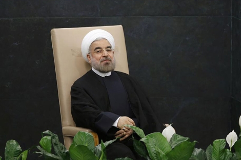 El presidente iraní, en la ONU.| Reuters