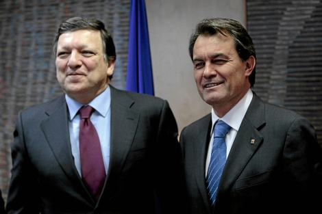 Barroso y Mas en 2012. | EM