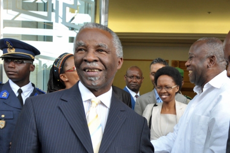 El antiguo presidente de Sudáfrica, Thabo Mbeki | Afp