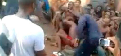 Imagen de una agresin en una crcel angolea. | Amnista Internacional