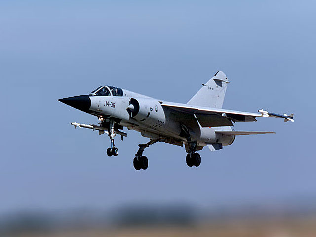 Cazabombardero Mirage F1-M usado por el Ejrcito del Aire espaol. | M.D,