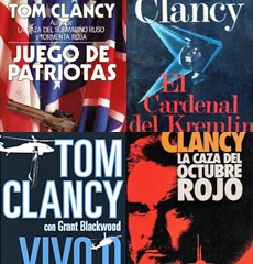 Varias obras de Clancy.