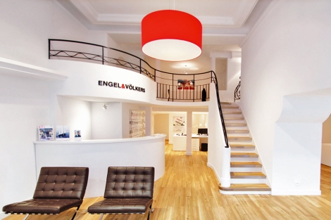 Interior de una oficina de Engels & Vlkers. | ELMUNDO.es