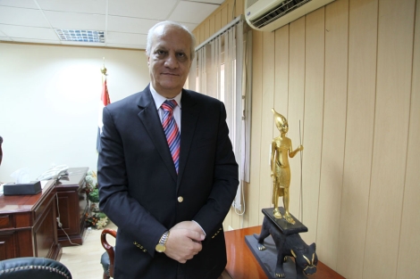 Mohamed Ibrahim, ministro de Antigedades egipcio. | Francisco Carrin