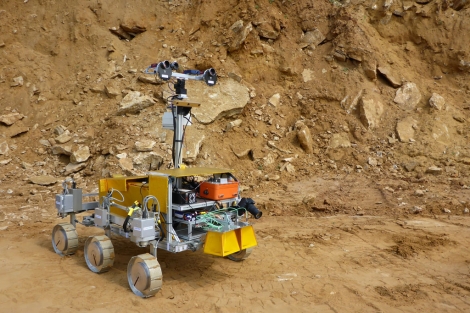 El robot europeo que se ensayar en el desierto de Atacama. | ESA