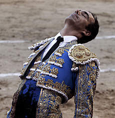 El Cid se lamenta en la corrida. | A. Heredia