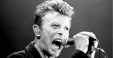 Bowie, durante un concierto en Viena en 1996. | Reuters
