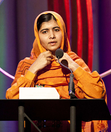 Malala Yousafzai, el pasado septiembre. | Afp