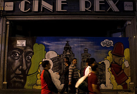 Los cerrados Cines Rex de la Gran Va. | Heredia