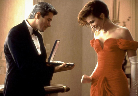 Richard Gere y Julia Roberts son los protagonistas de 'Pretty woman'.