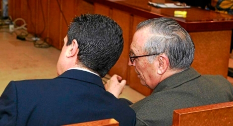 Matas y Alemany durante el juicio en 2012. | Pep Vicens