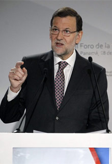 Mariano Rajoy, en Panam. | Efe